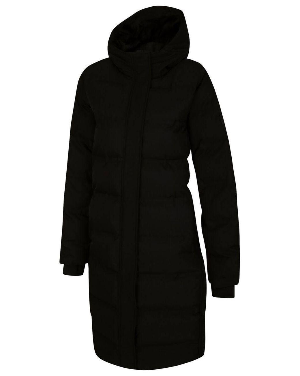 Dare 2b Black Wander Waterproof Longline Padded Jacket