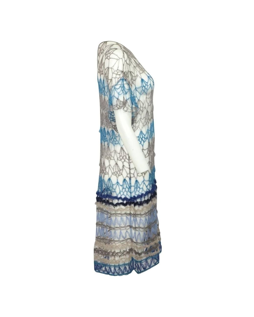 Missoni Blue Preloved Knitted Beach Dress