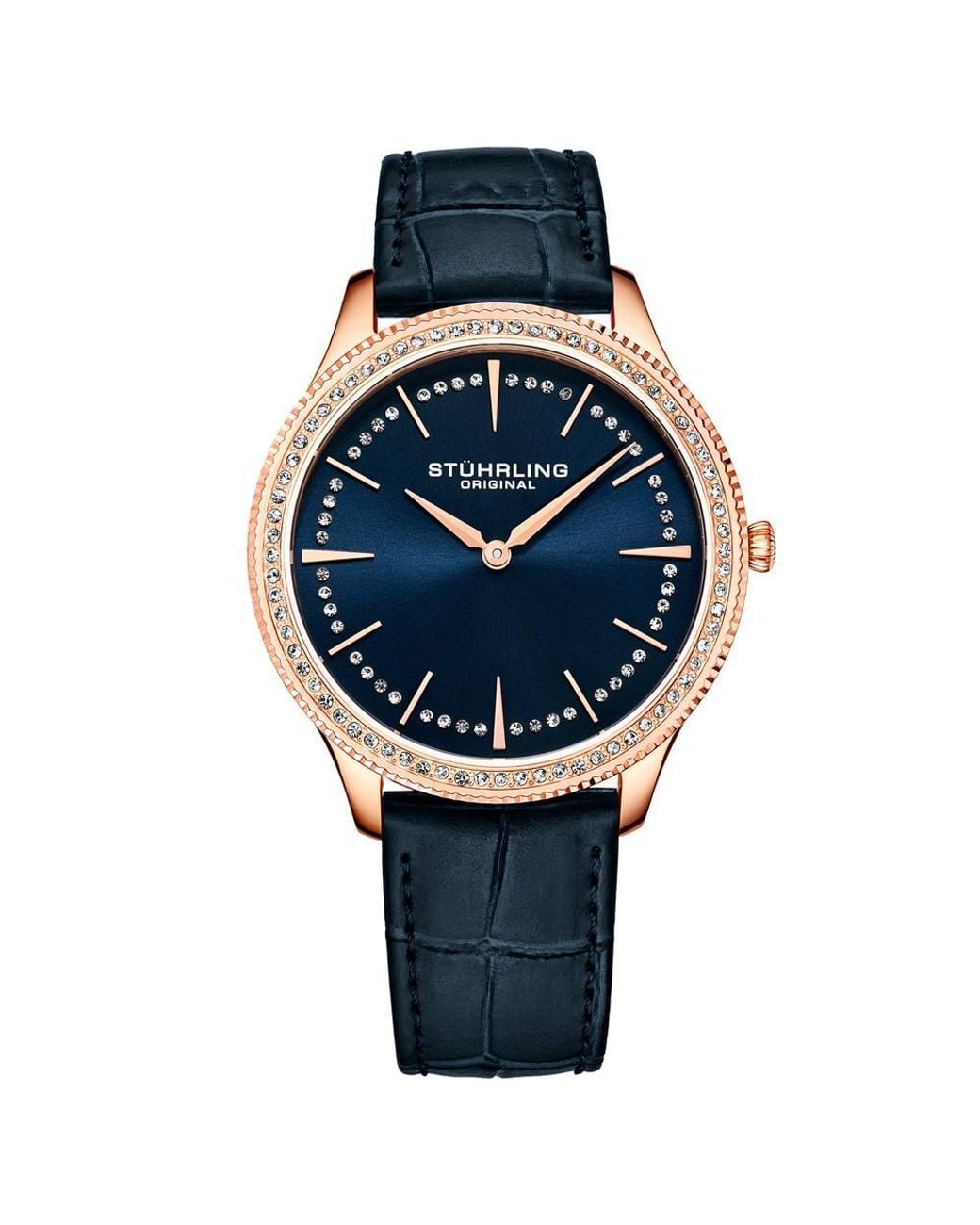 Stuhrling Metallic 3985 Quartz 38Mm Classic Watch