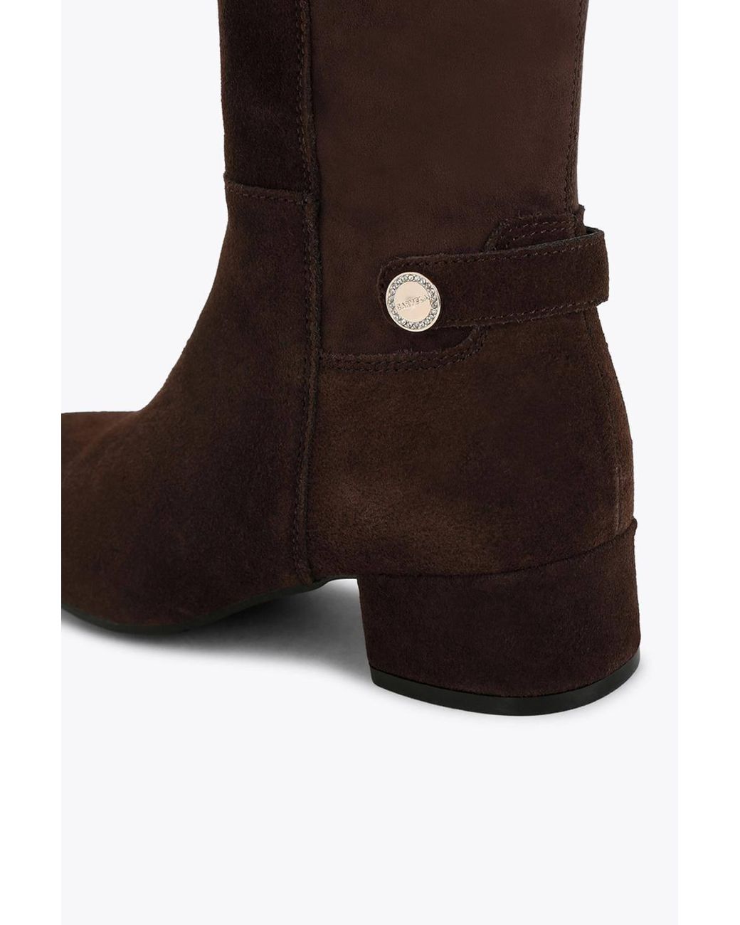 Carvela Kurt Geiger Brown 'Gaia Knee' Suede Boots