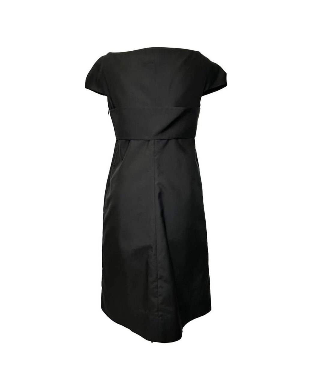 Jil Sander Black Preloved Knee Length Dress