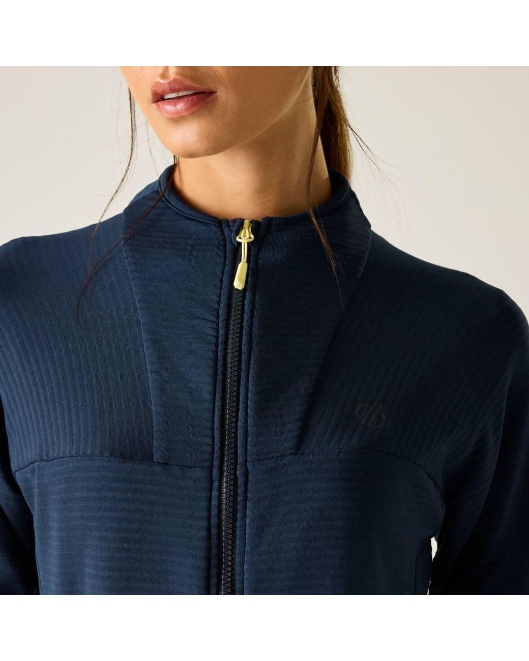Dare 2b Blue Torrek Textured Full Zip Stretch Midlayer