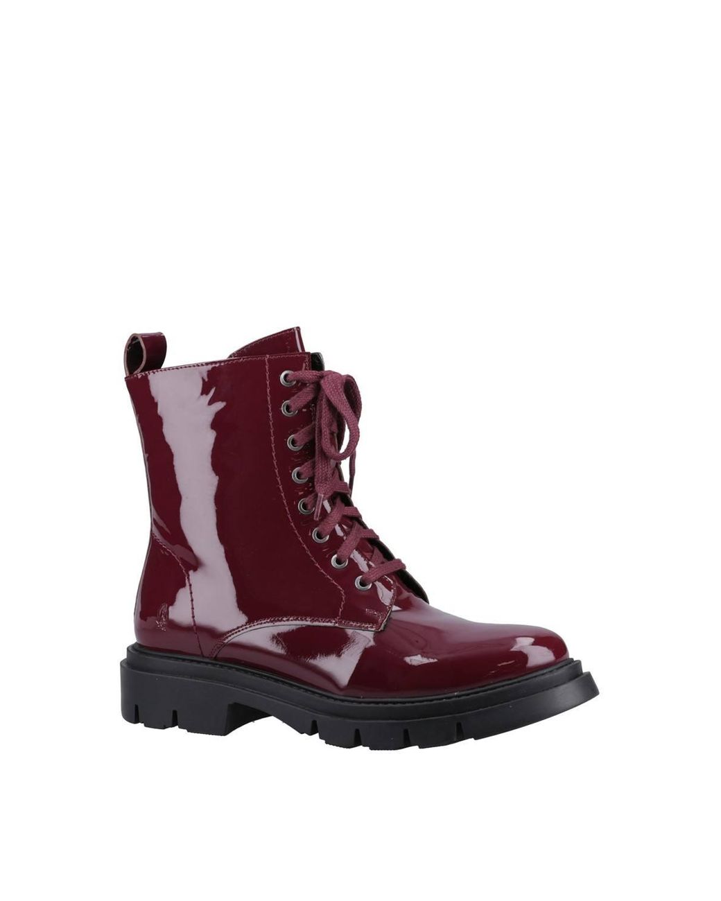 Hush Puppies Purple 'Rhea' Ankle Boots