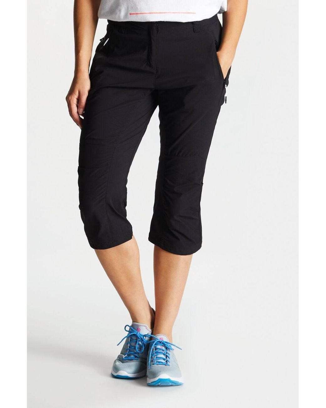 Dare 2b Black 'Melodic Ii' Walking 3/4 Trousers