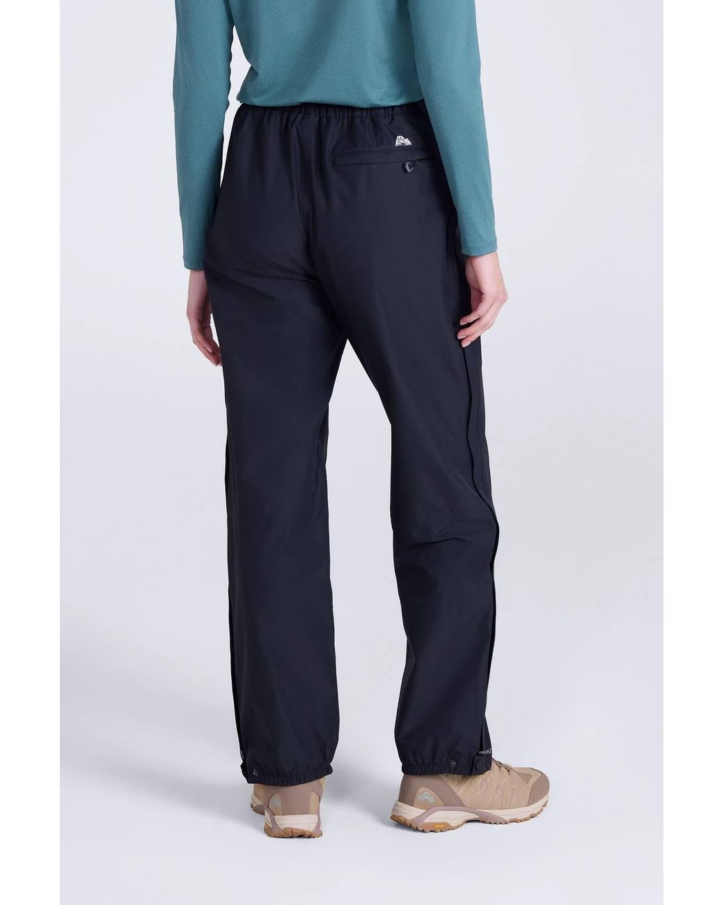 Mountain Warehouse Blue 'Thunderhead' 2.5 Layer Waterproof Breathable Hiking Rain Overtrousers