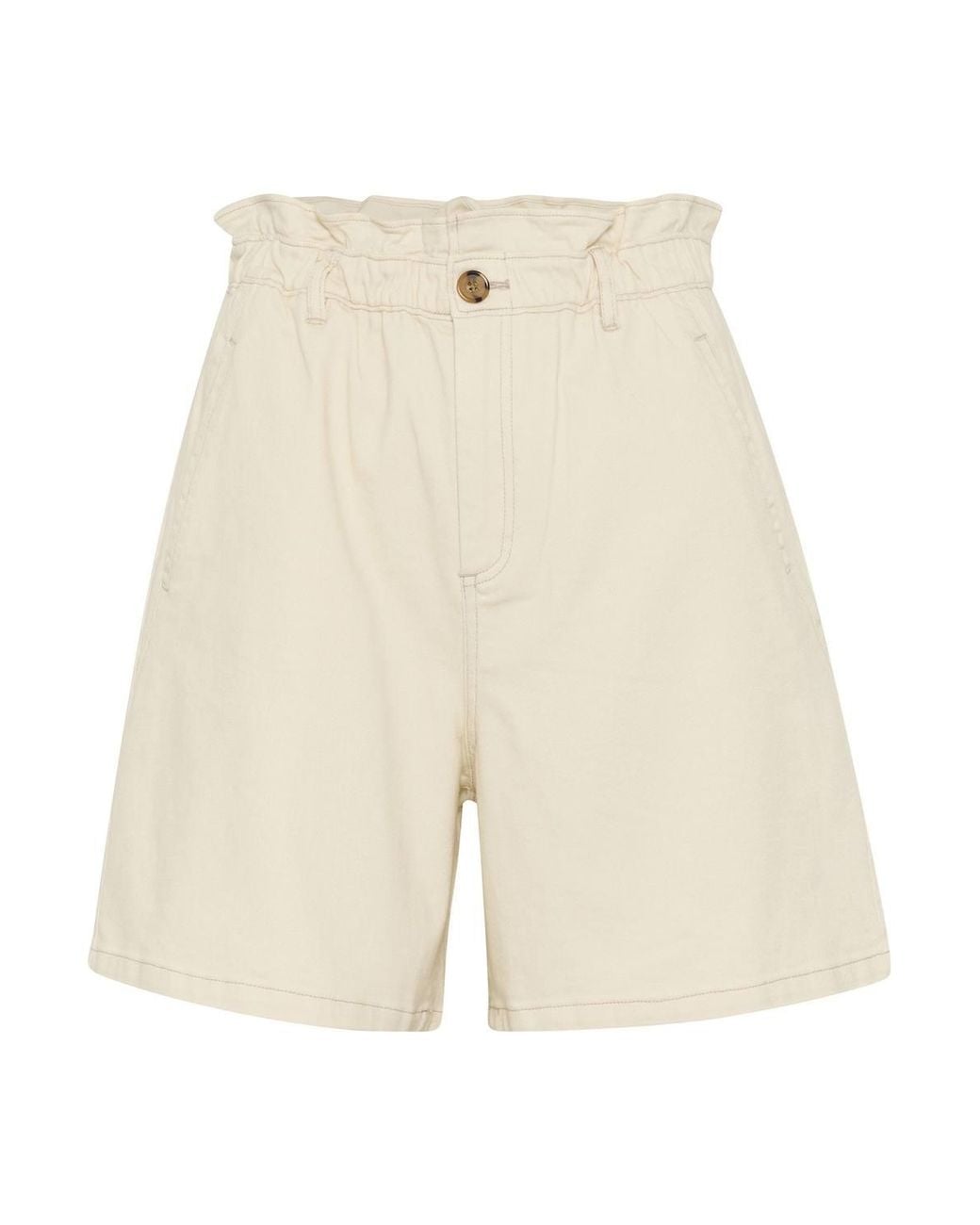 Saint Tropez Natural Kayosz High Waisted Shorts