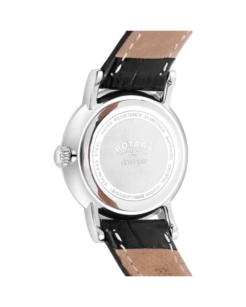 Rotary White Ls05420-01 Timepieces 27Mm Quartz Watch