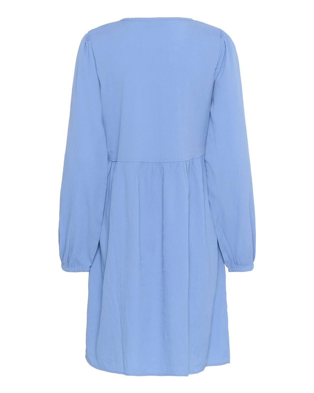 Kaffe Blue Kalinda A-Line Fit Long Sleeve Dress