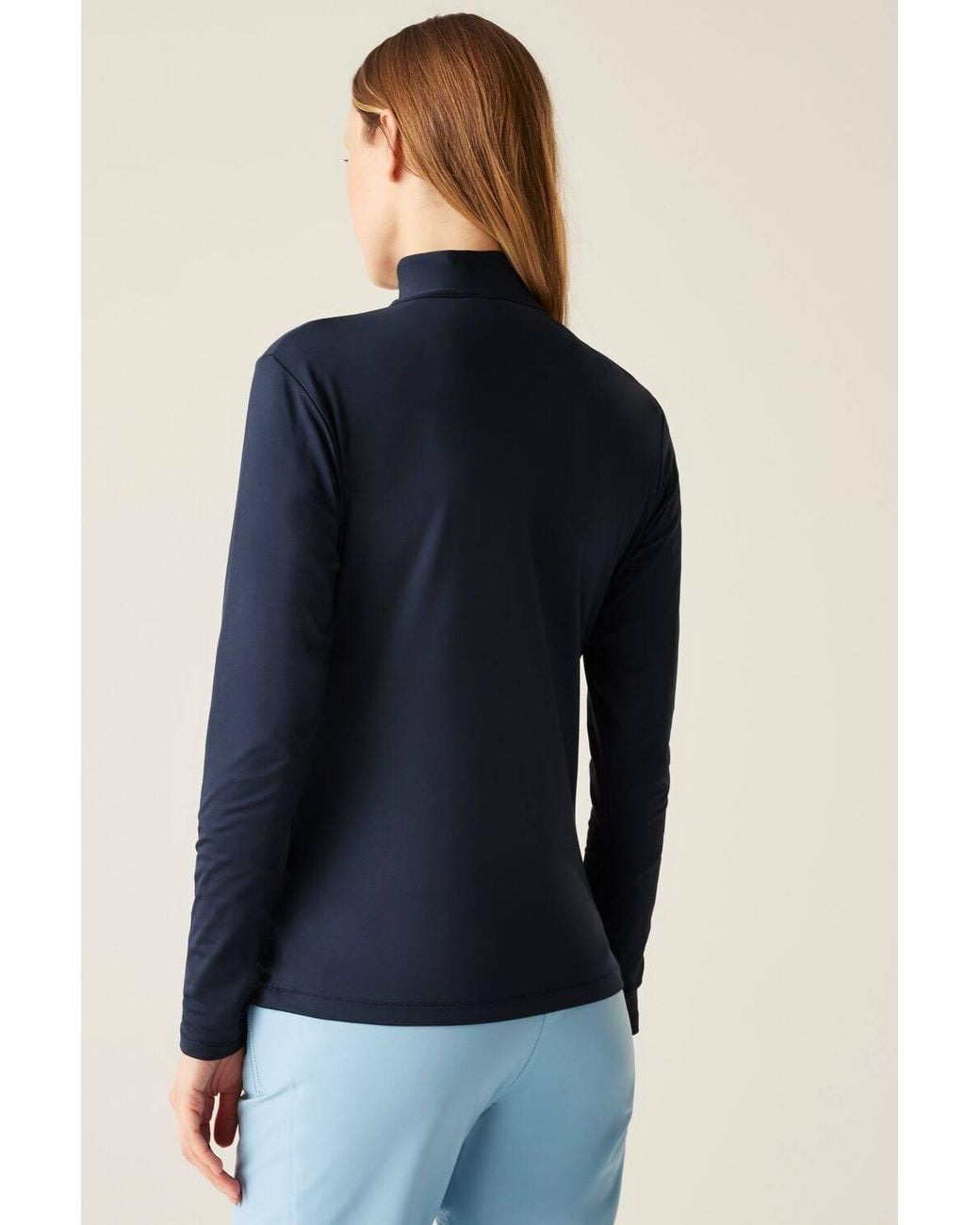 Dare 2b Blue Lowline Ii Lightweight Half Zip Stretch Midlayer