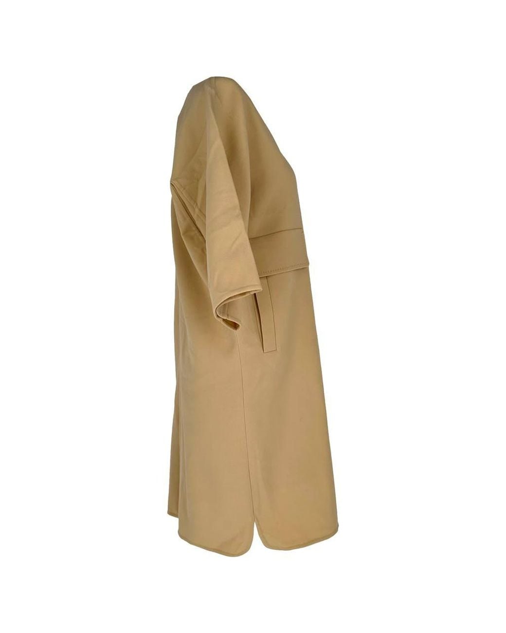 Max Mara Natural Preloved Chieti Crêpe Mini Dress