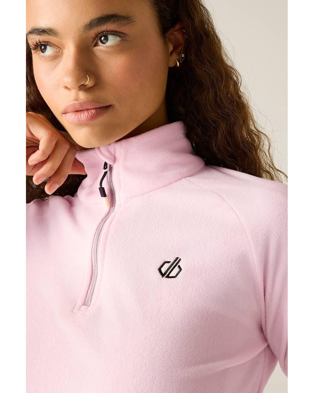 Dare 2b Pink Freeform Ii Lightweight Half Zip Fleece