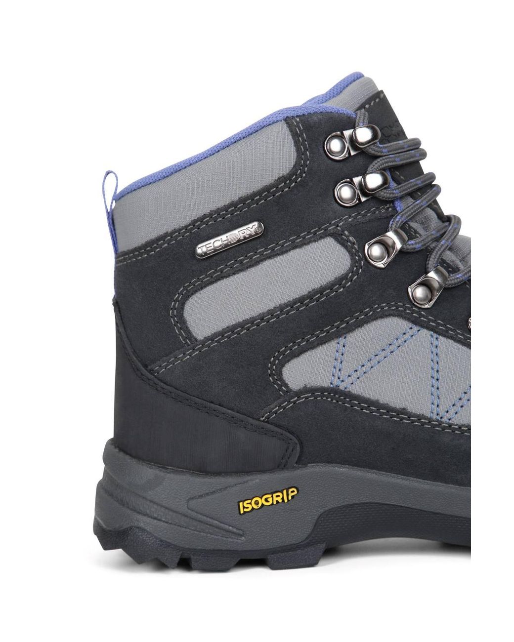 Mountain Warehouse Black 'Storm Extreme' Waterproof Breathable Non Slip Grip Walking Boots