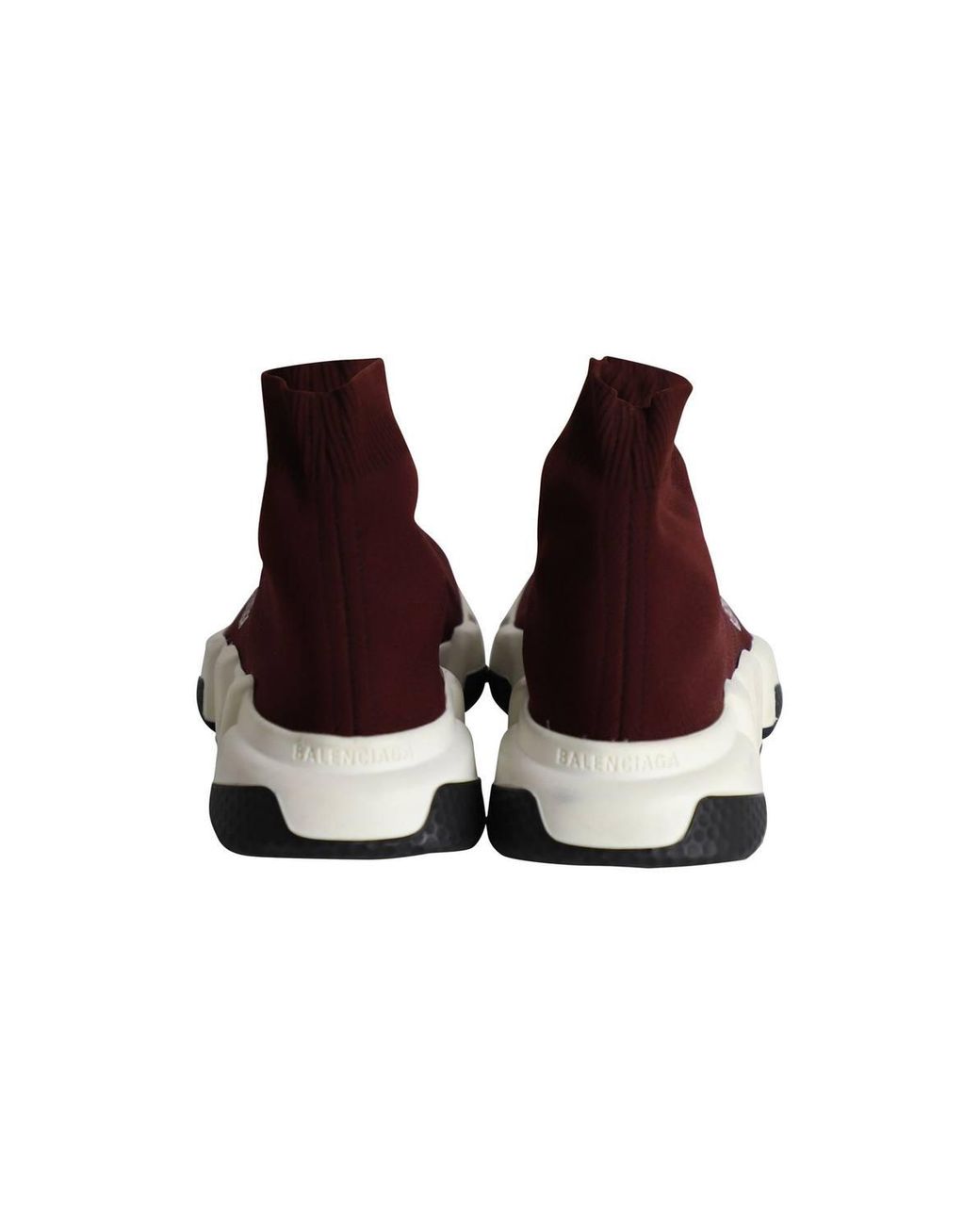 Balenciaga Brown Preloved Speed Sneakers