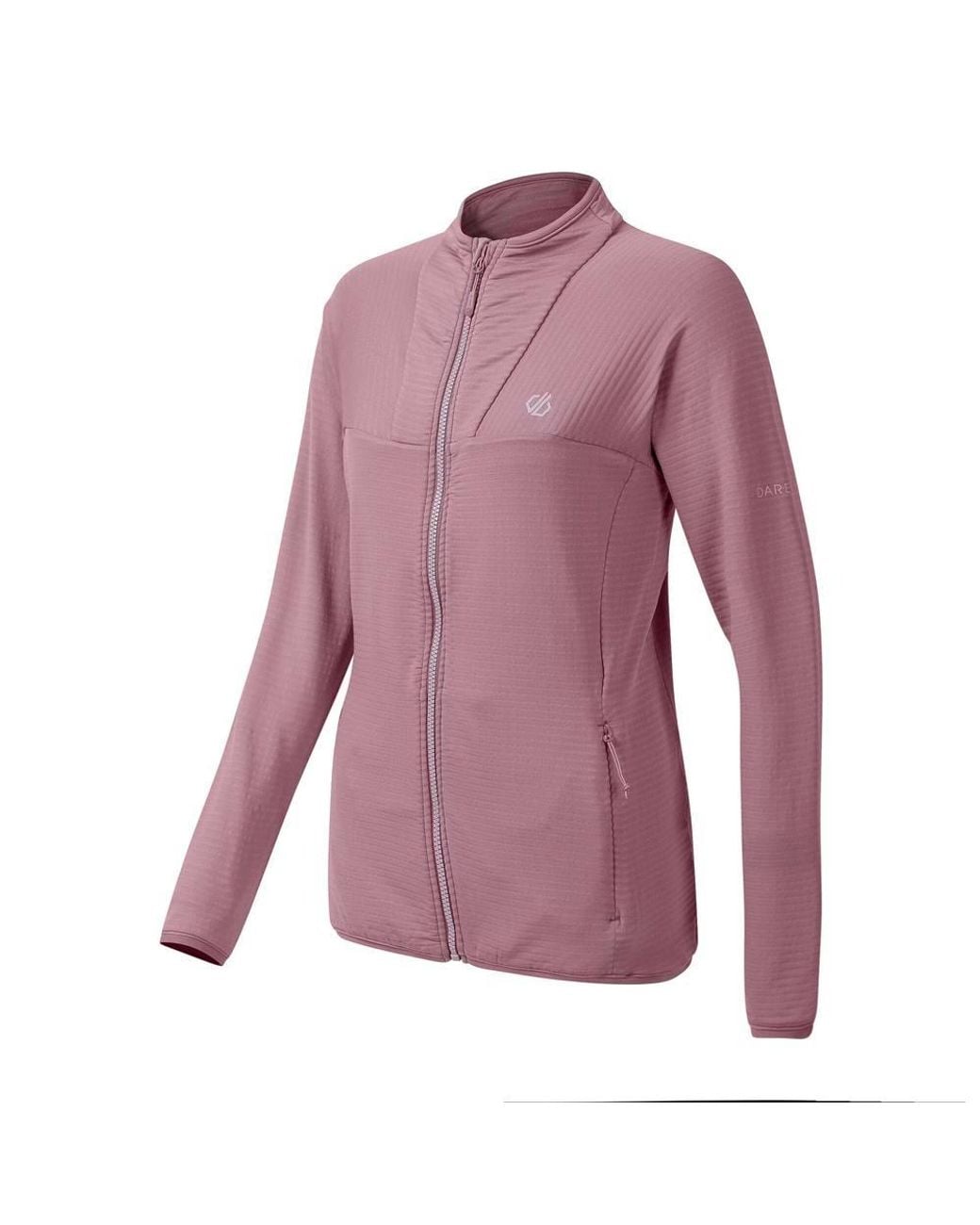 Dare 2b Purple Torrek Textured Full Zip Stretch Midlayer
