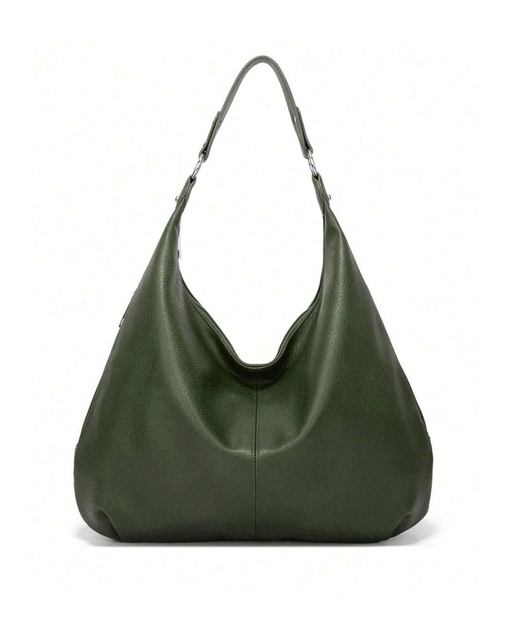 AJVANI Green Shoulder Underarm Hobo Tote Bag