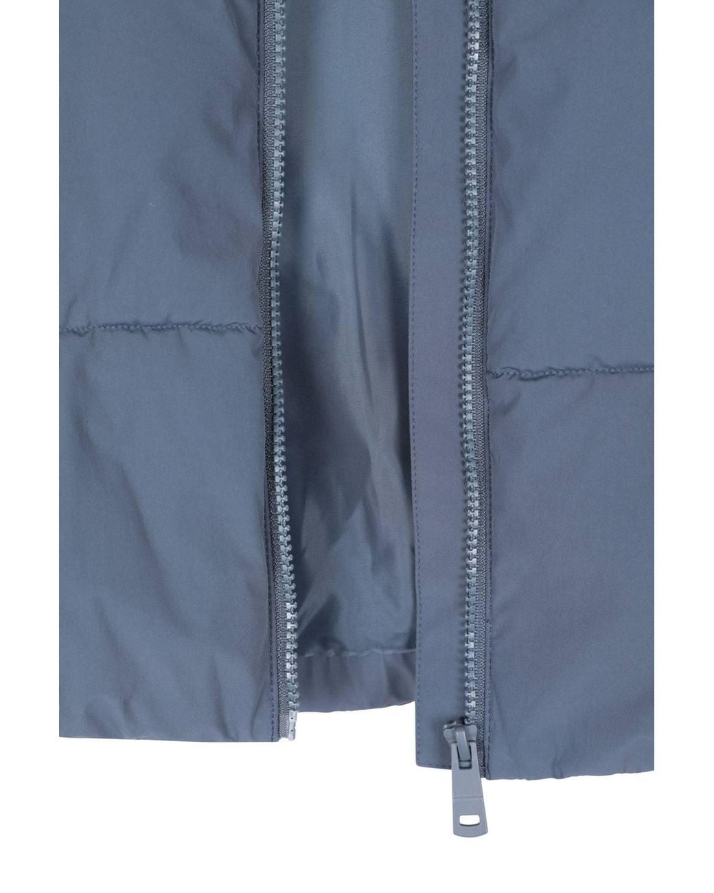 Mountain Warehouse Blue 'Toasty' Water Resistant Elastic Cuffs & Hem Padded Short Jacket