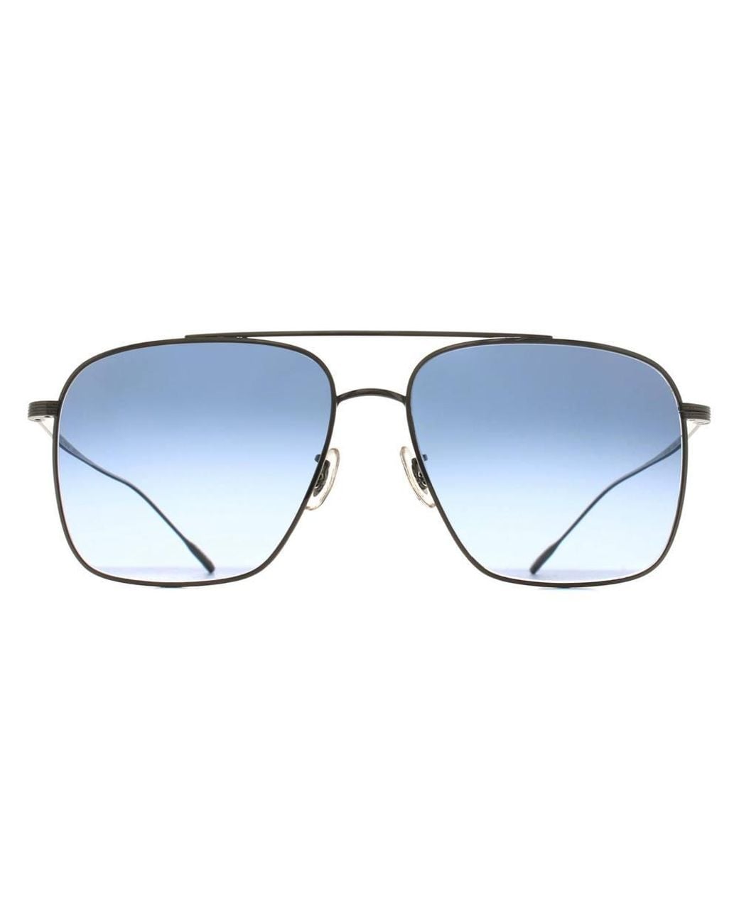 Oliver Peoples Blue Rectangle Marine Gradient Ov1320St Dresner