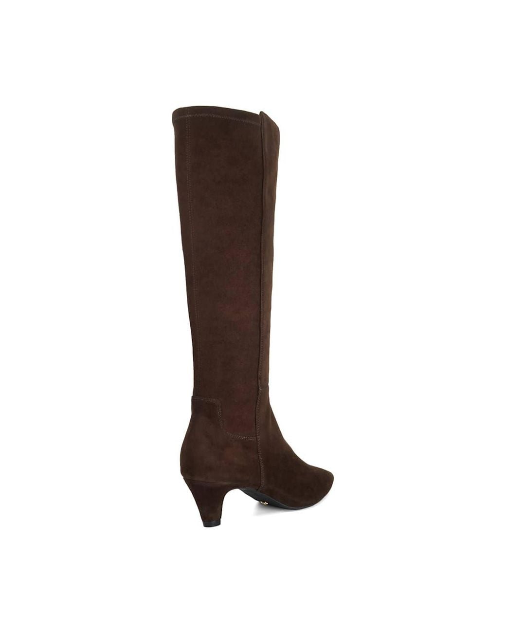 Dune Brown 'Sera' Suede Knee High Boots