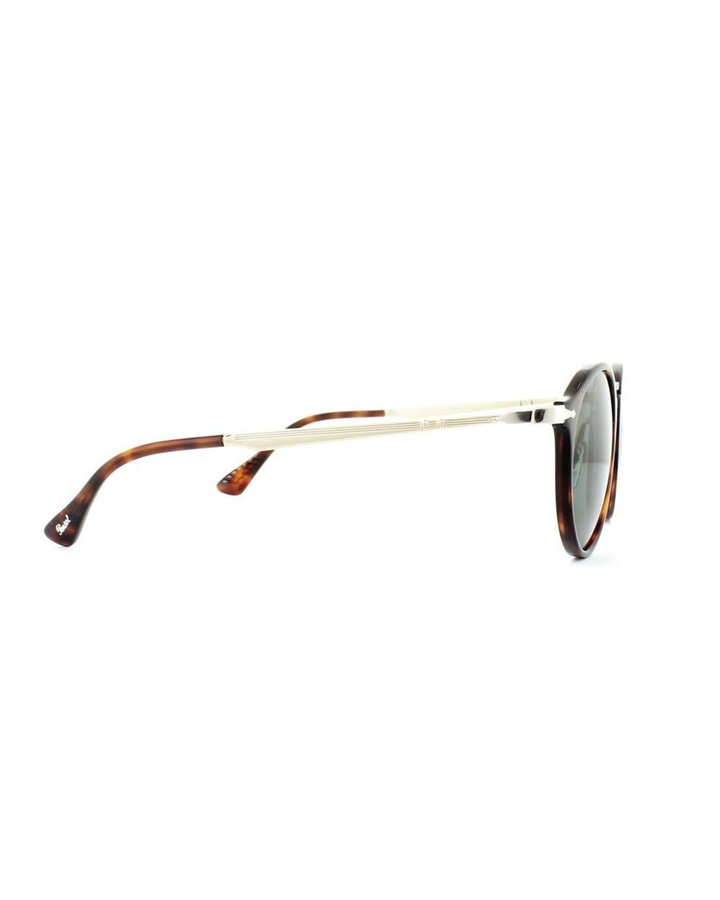 Persol Green Round Havana Po3166S
