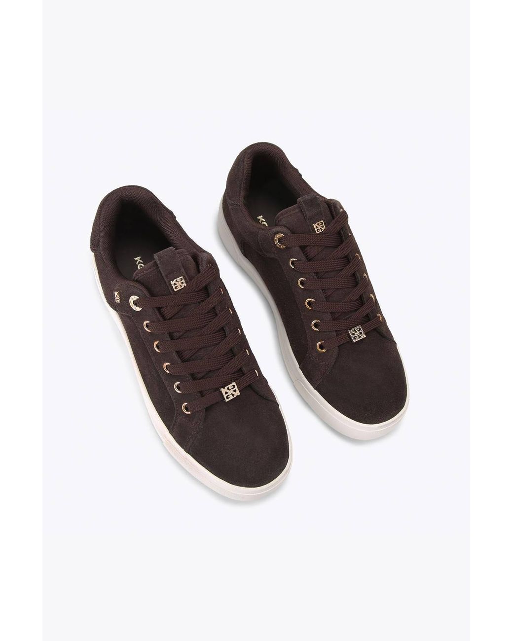 KG by Kurt Geiger Brown 'Lillian2' Suede Trainers