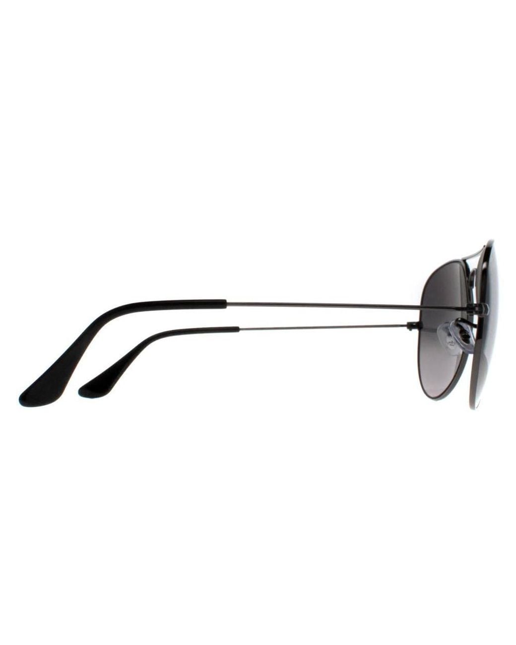 Ray-Ban Blue Aviator Gunmetal Polarized Gradient Sunglasses