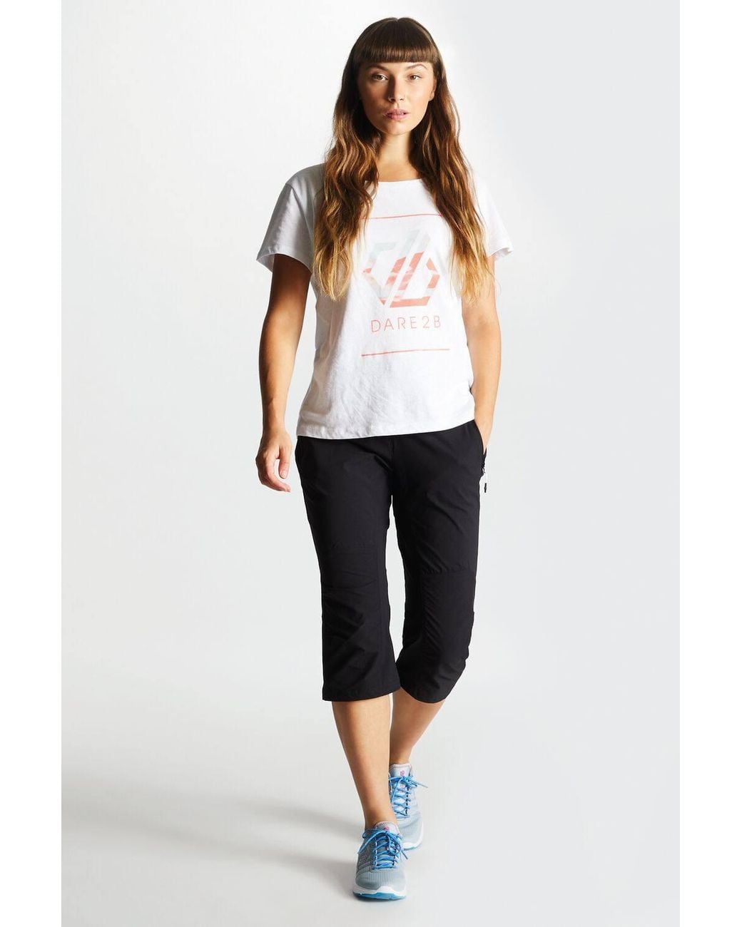 Dare 2b Black 'Melodic Ii' Walking 3/4 Trousers