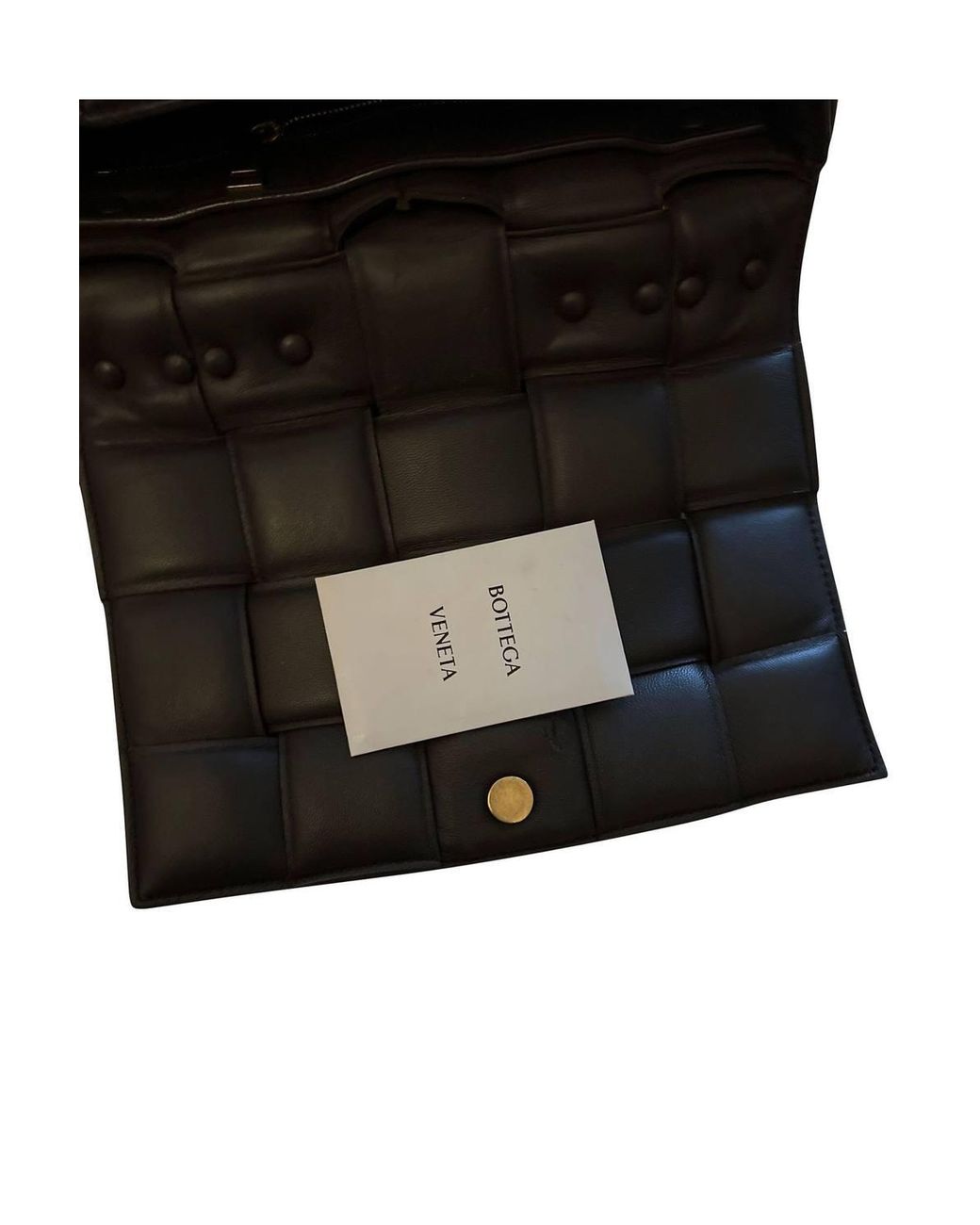 Bottega Veneta Blue Preloved Chain Cassette Bag
