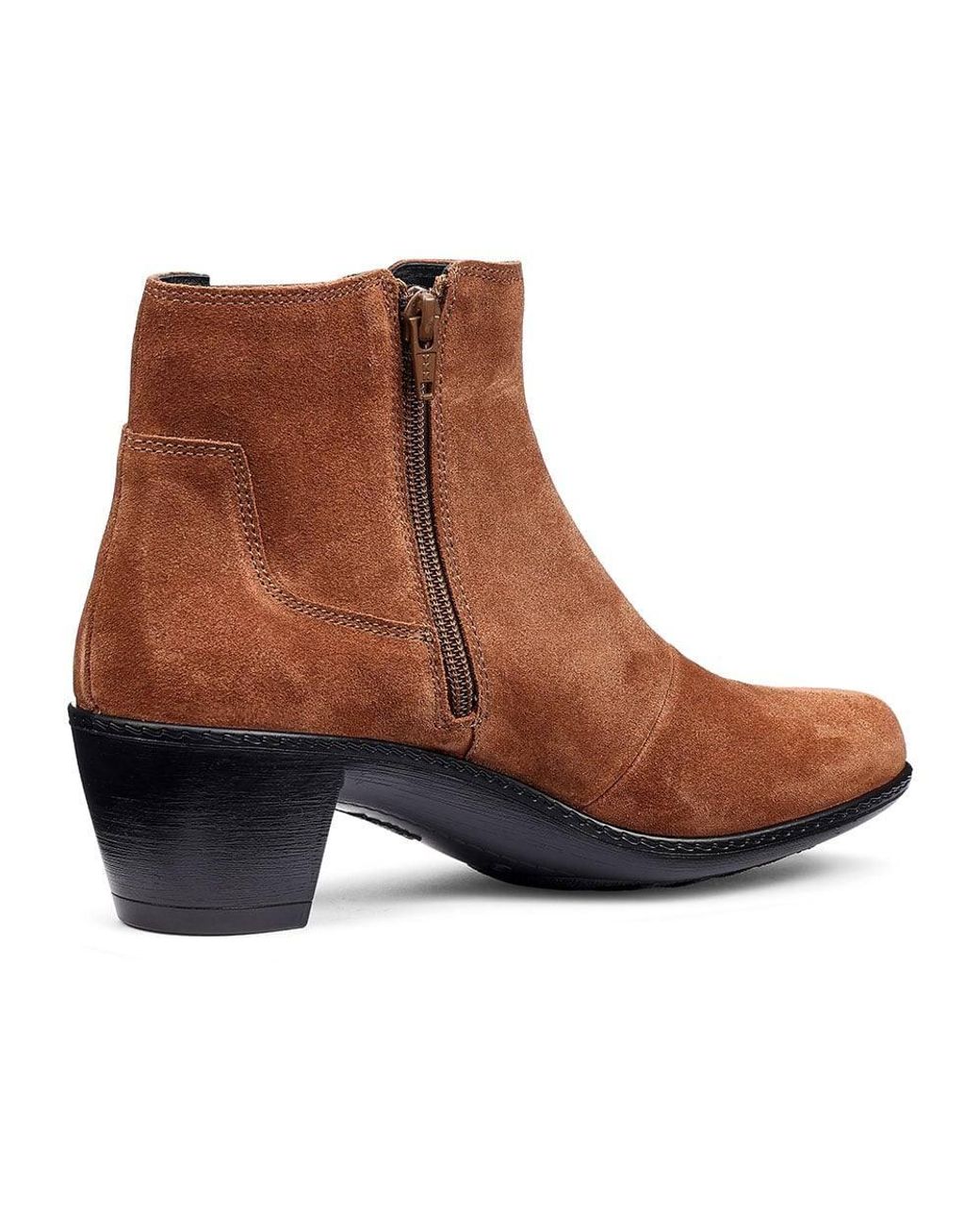 Hotter Brown 'Aldine' Ankle Boots