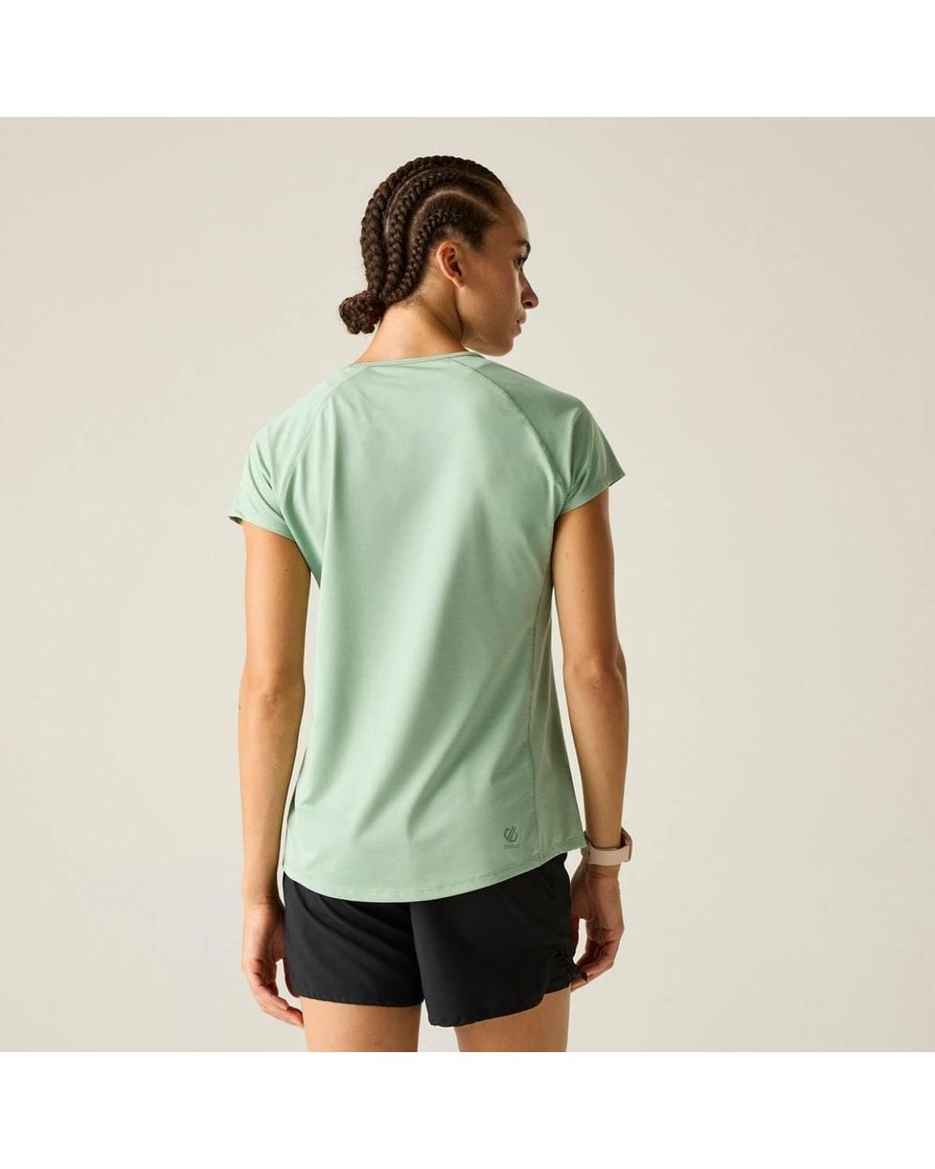 Dare 2b Green Corral Active Short Sleeved Scoop Neck T-Shirt