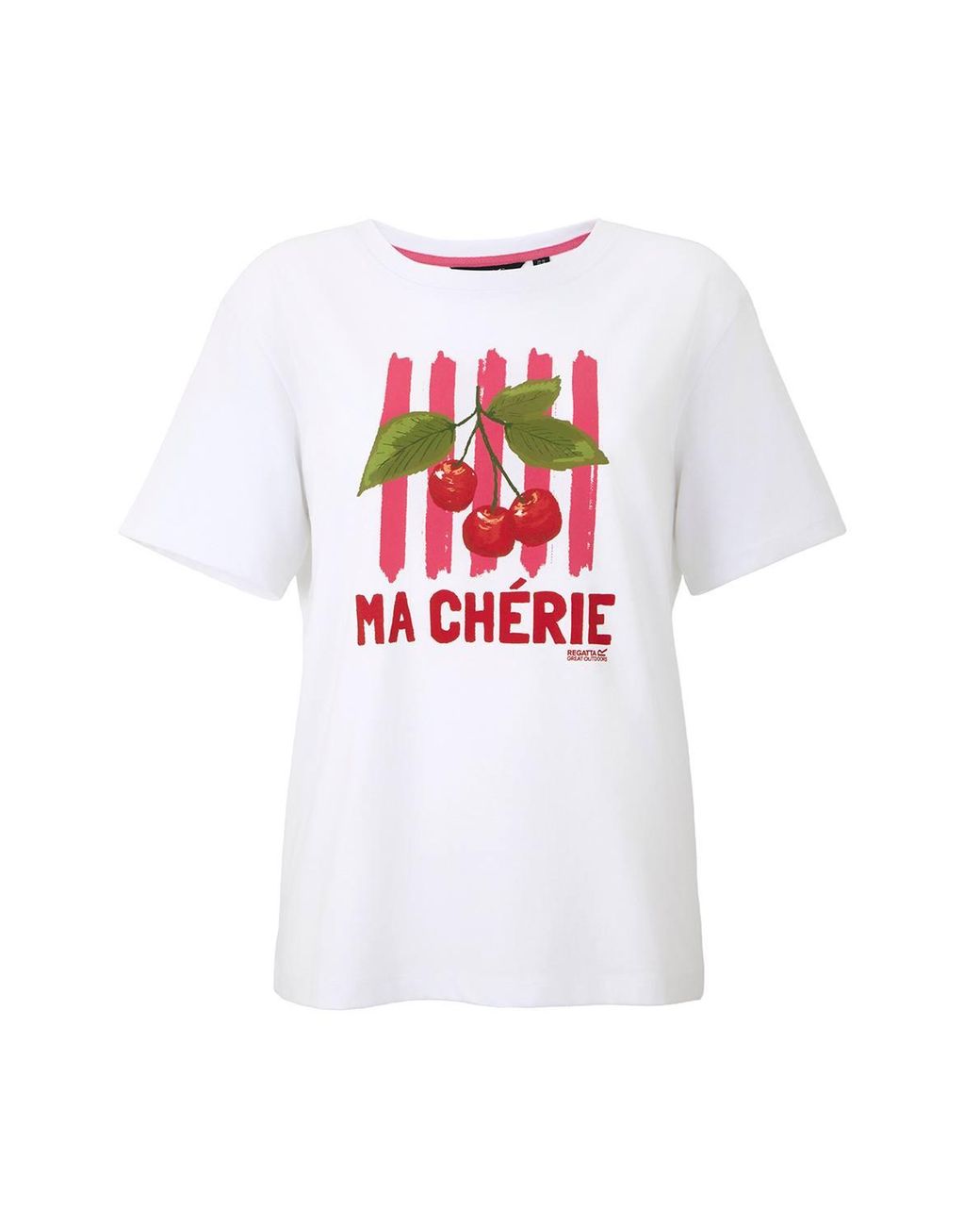 Regatta White Bayletta Short Sleeve Boxy Tee