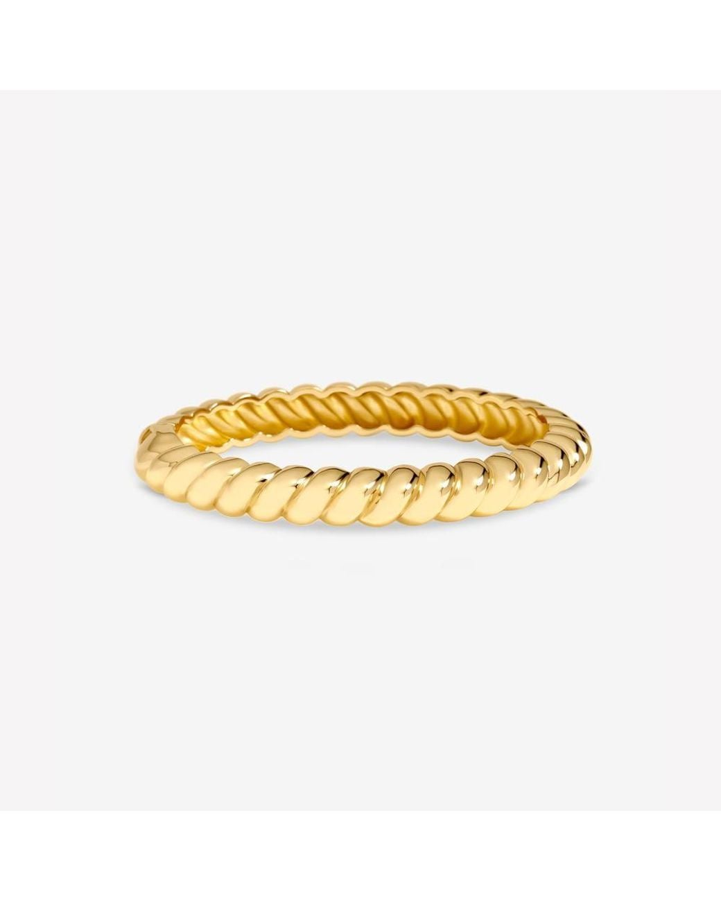 Jon Richard Metallic Plated Ridge Bangle