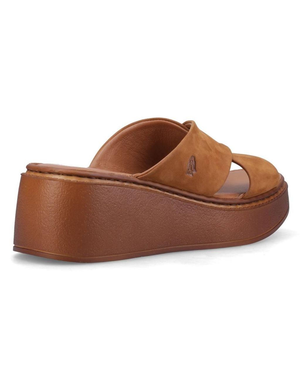 Hush Puppies Blue Bobbi Wedge Sandal