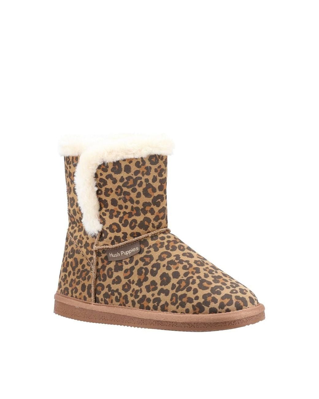 Hush Puppies Brown 'Ashleigh' Classic Slippers
