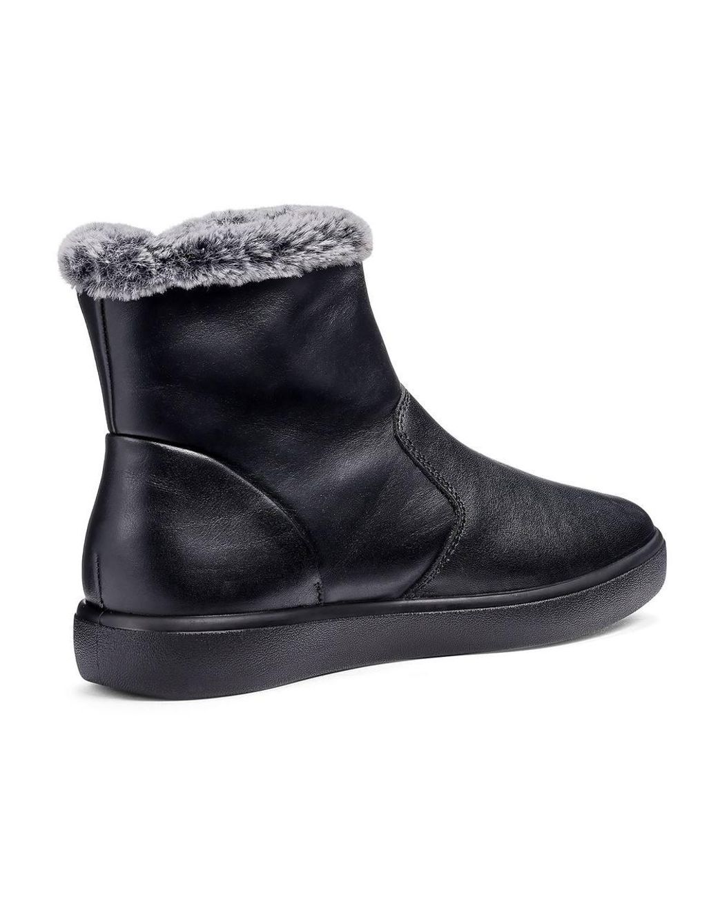 Hotter Black Wide Fit 'Manor' Ankle Boots