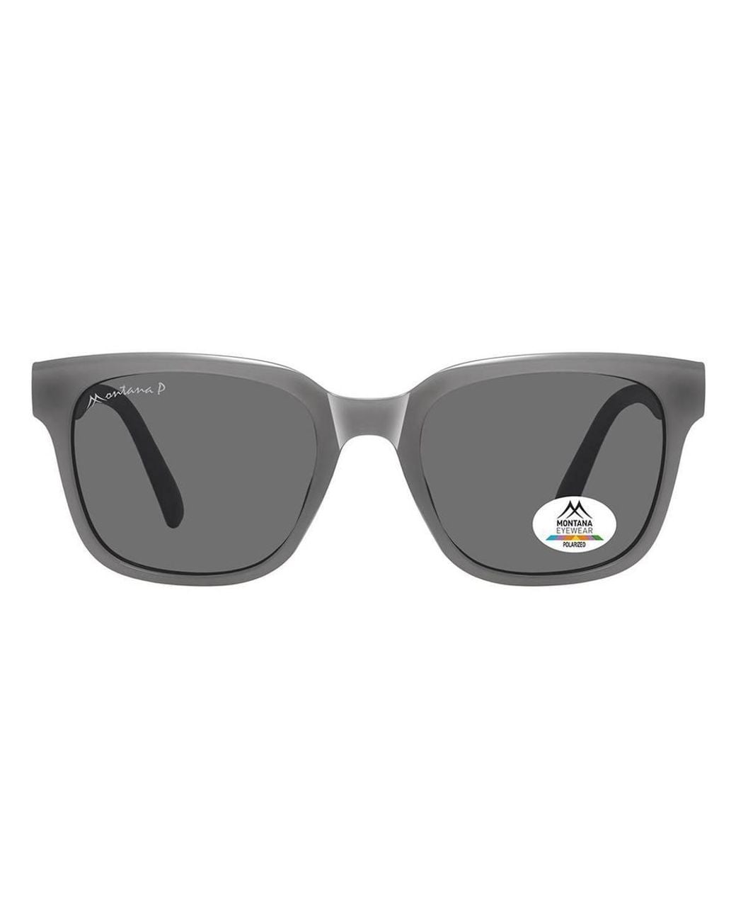 Montana Gray Square Shiny Cream Polarized Mp54