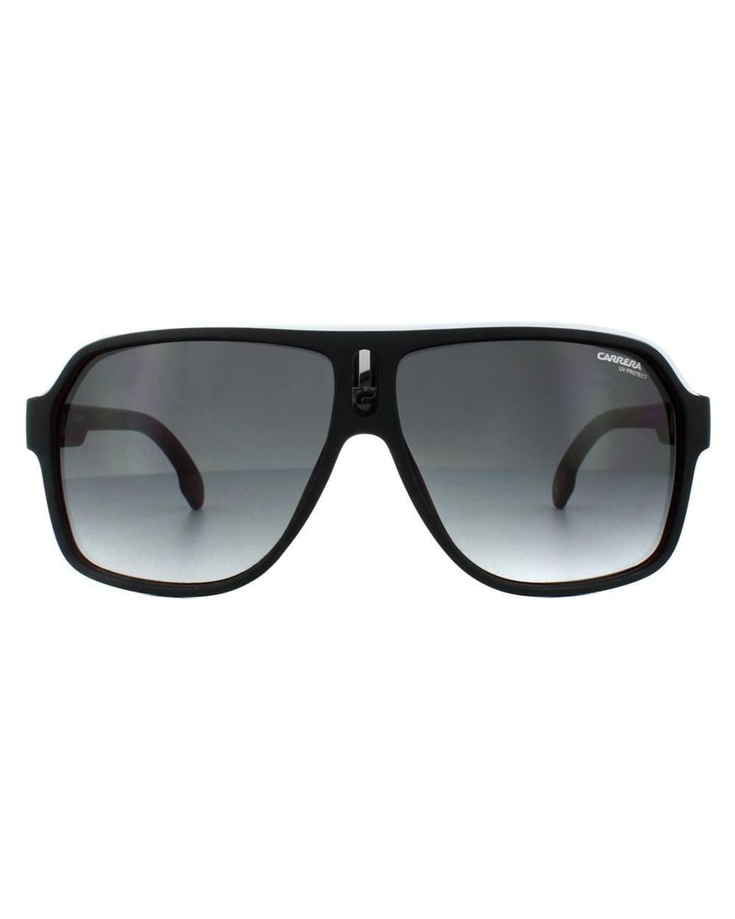 Carrera Gray Aviator Dark Gradient Sunglasses