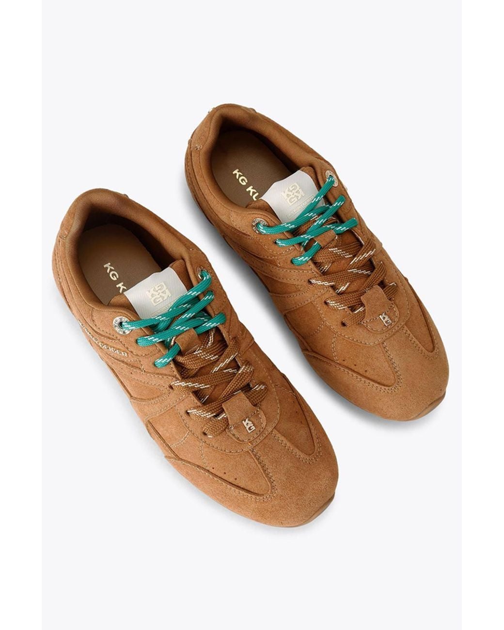KG by Kurt Geiger Brown 'Kindred' Suede Trainers