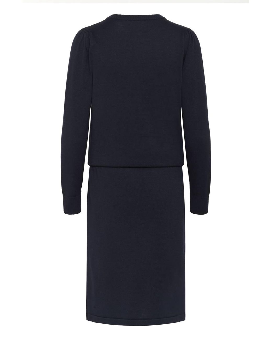 Saint Tropez Blue Milasz Knit Long Sleeve Dress