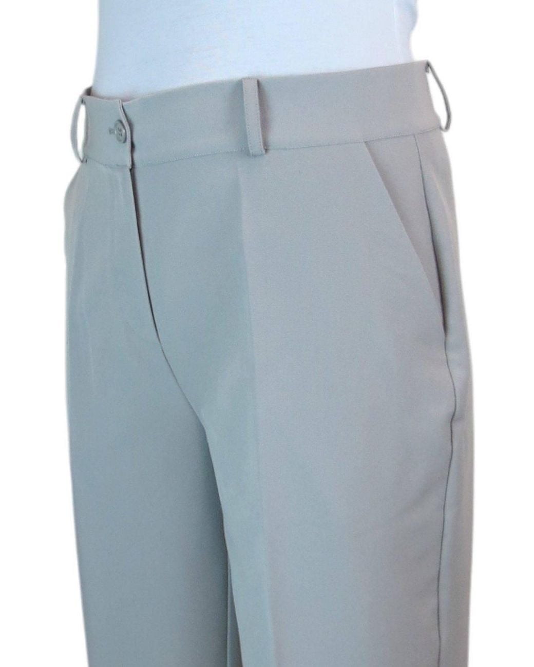 Paulo Due Blue Smart Pleated Tailored Shorts