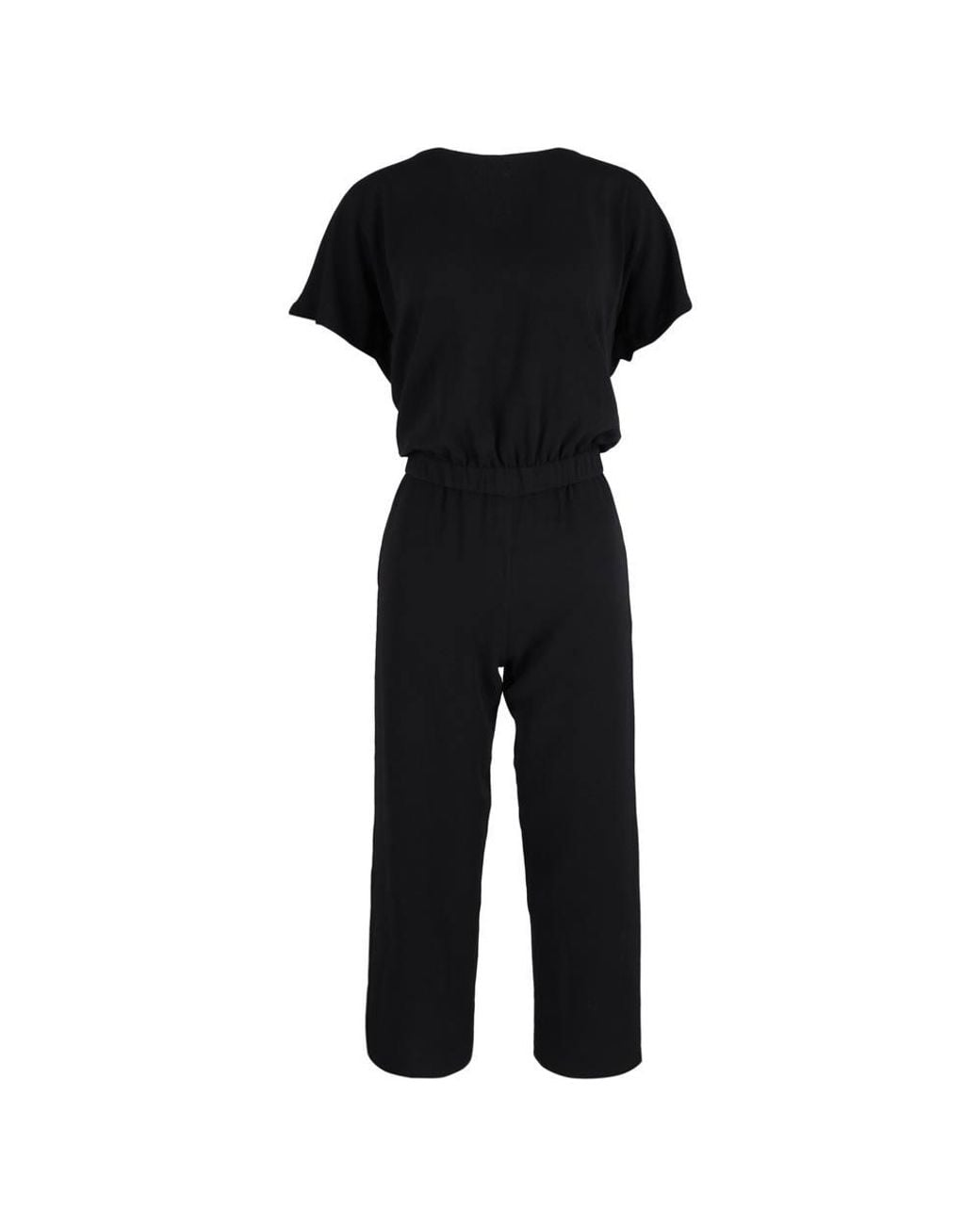 Vanessa Bruno Black Preloved Bow Detail Back Jumpsuit