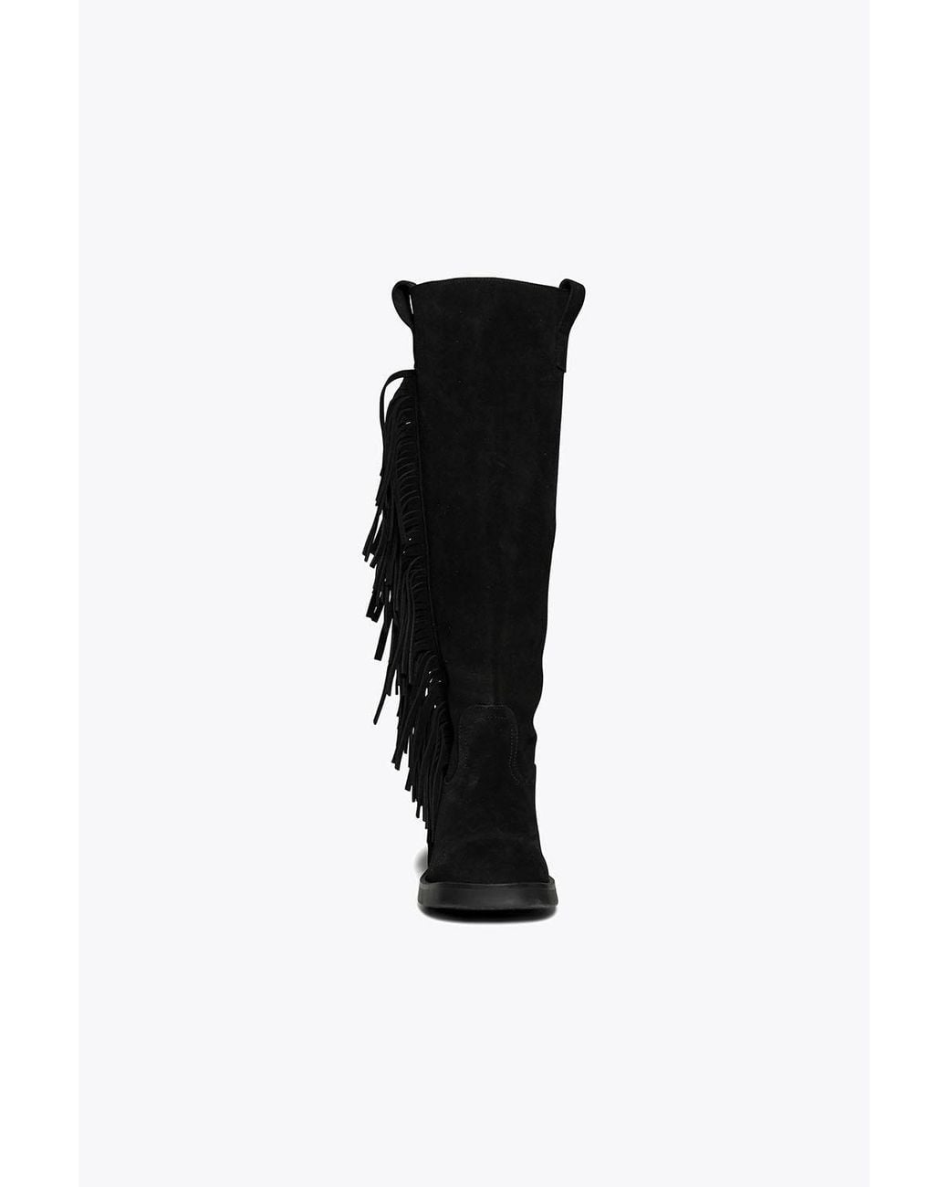 Steve Madden Black 'Banner F 015' Suede Boots