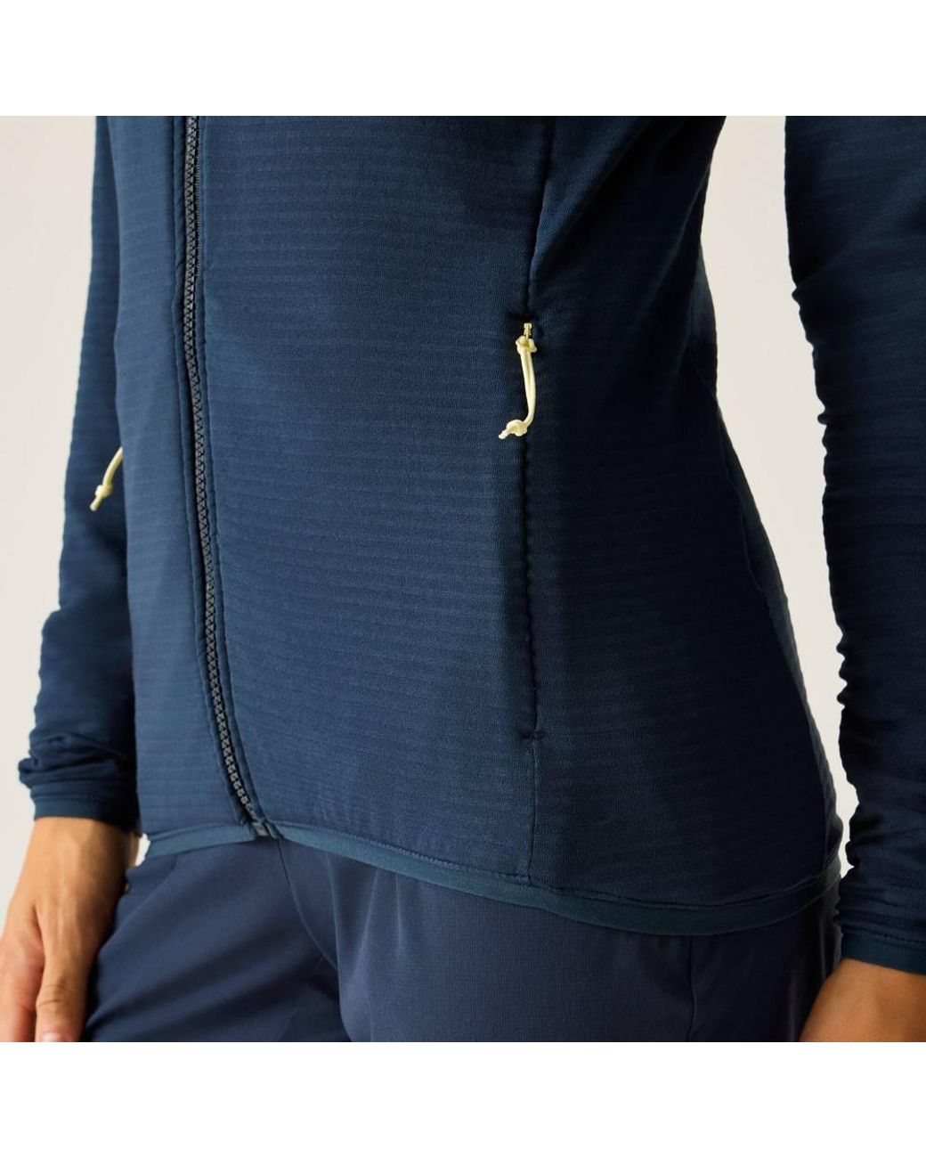 Dare 2b Blue Torrek Textured Full Zip Stretch Midlayer