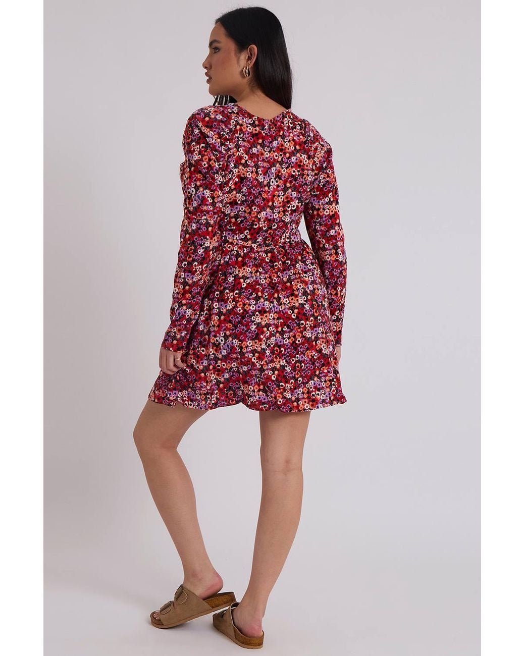 Urban Bliss Red Empire Line Dress