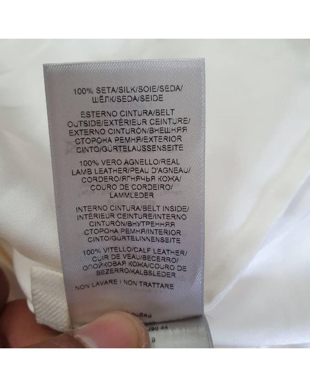 Bottega Veneta Gray Preloved Belt Dress