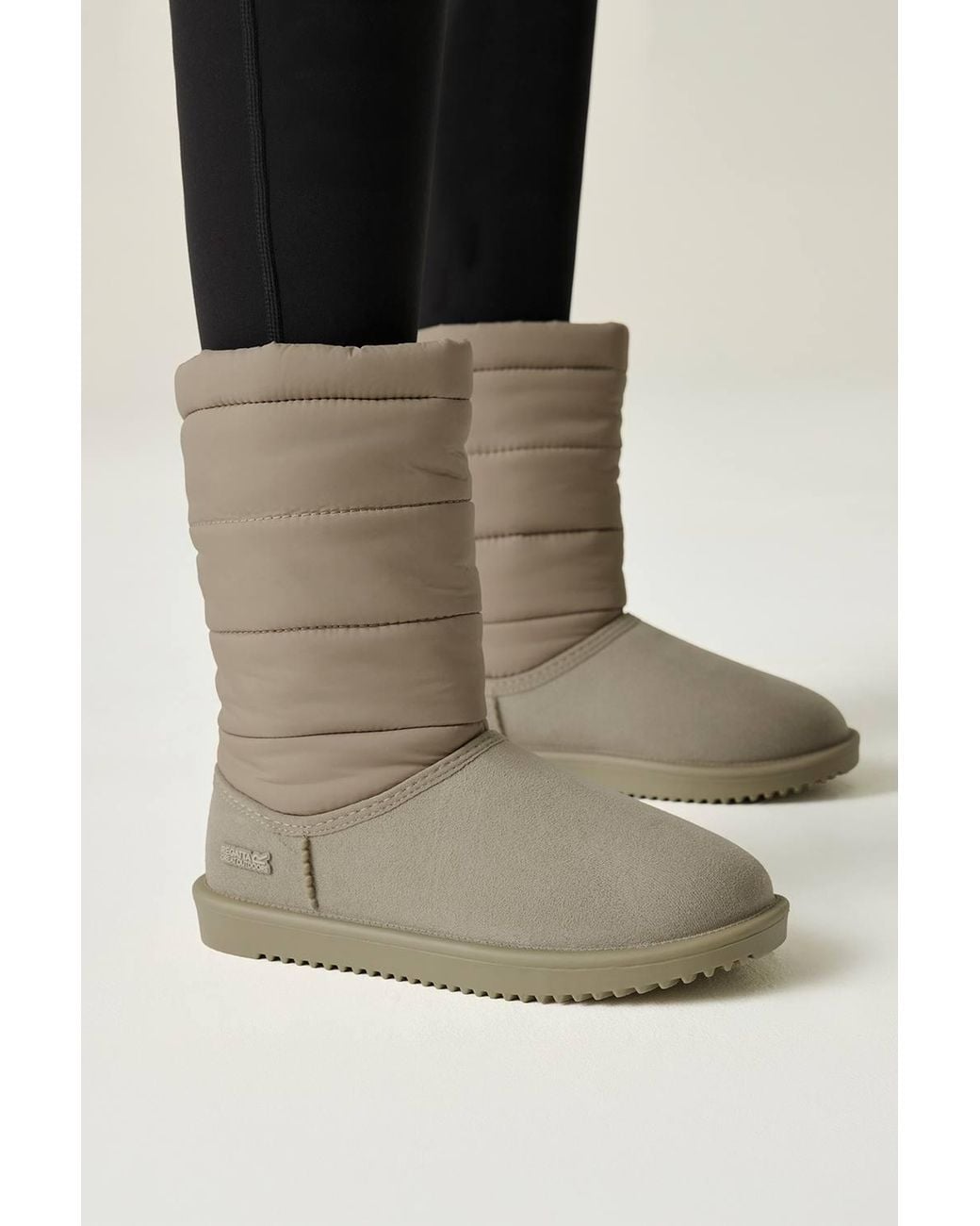 Regatta Black Waterproof Risley Baffle Mid Boots