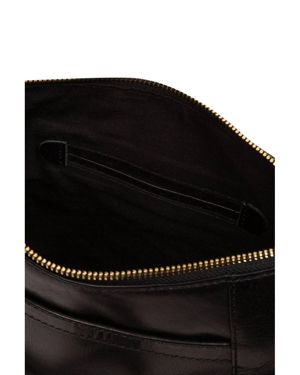 Conkca Blue 'Merrill' Leather Cross Body Bag