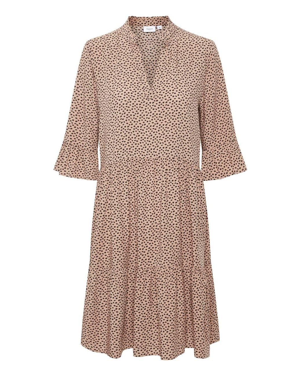 Saint Tropez Brown Edasz Dress