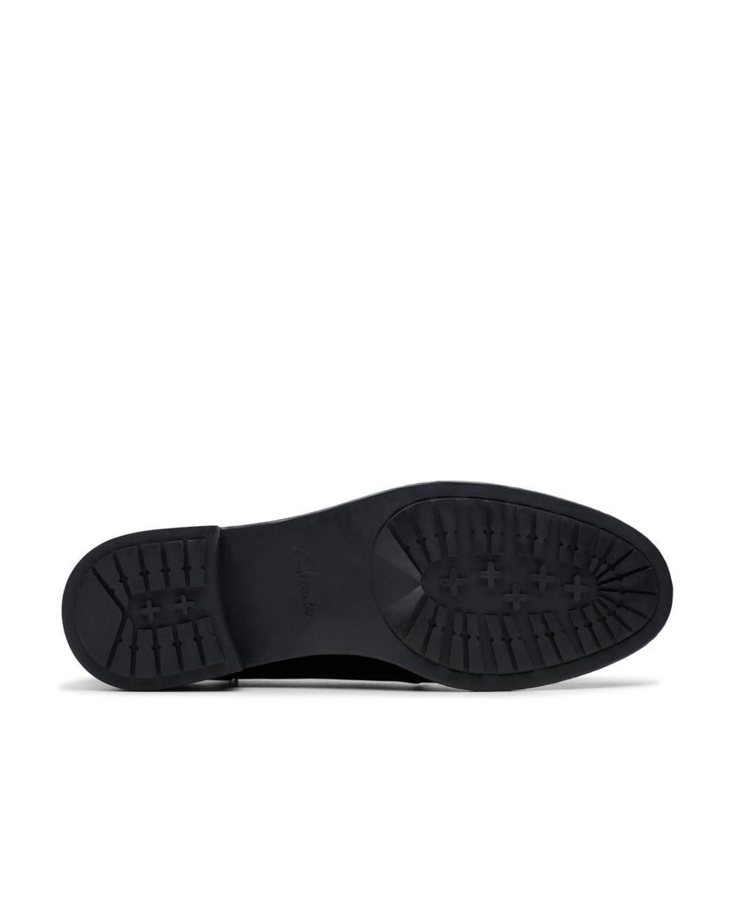 Clarks Black Havisham Edge Loafer Patent Loafers, Slip Ons