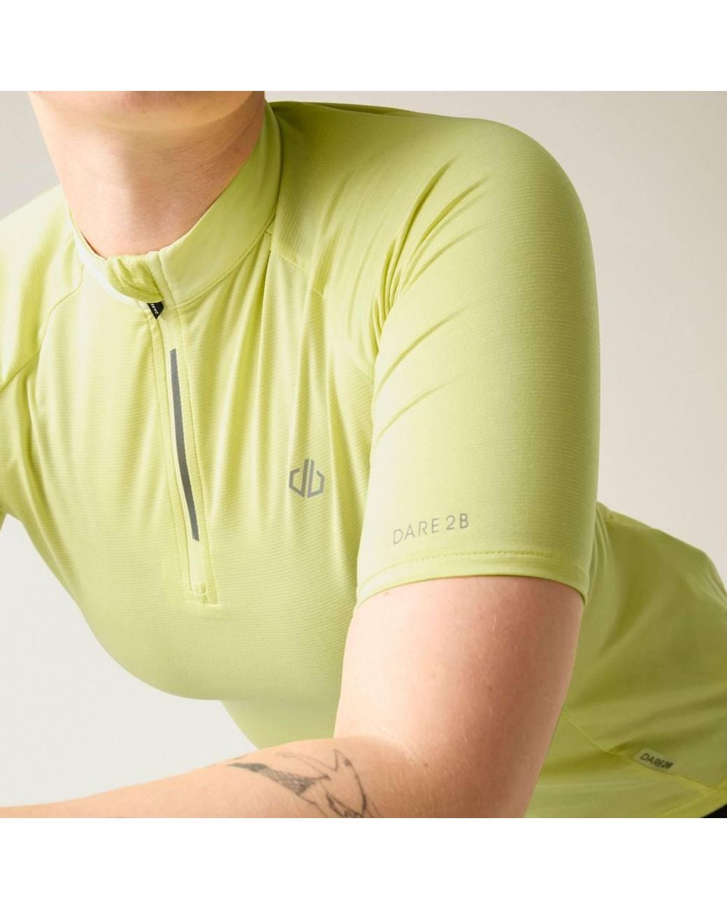 Dare 2b Green Pedal Through It Cycling Jersey