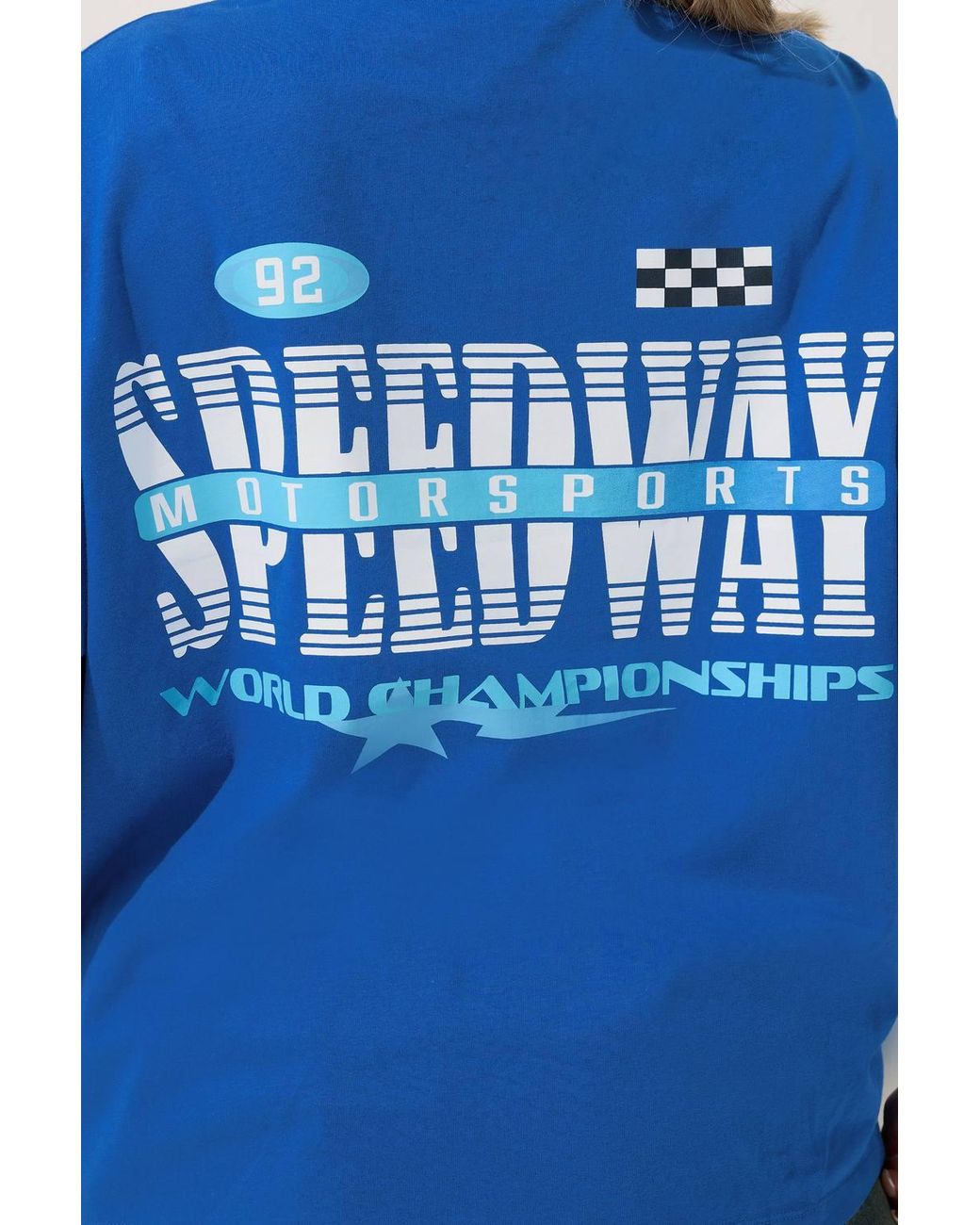 Yours Blue Motorsport Graphic 2-In-1 T-Shirt